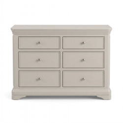 Cora 6 Drawer Chest Taupe
